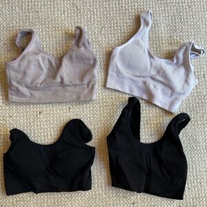 BUNDLE 4 size small aerie seemless bralettes